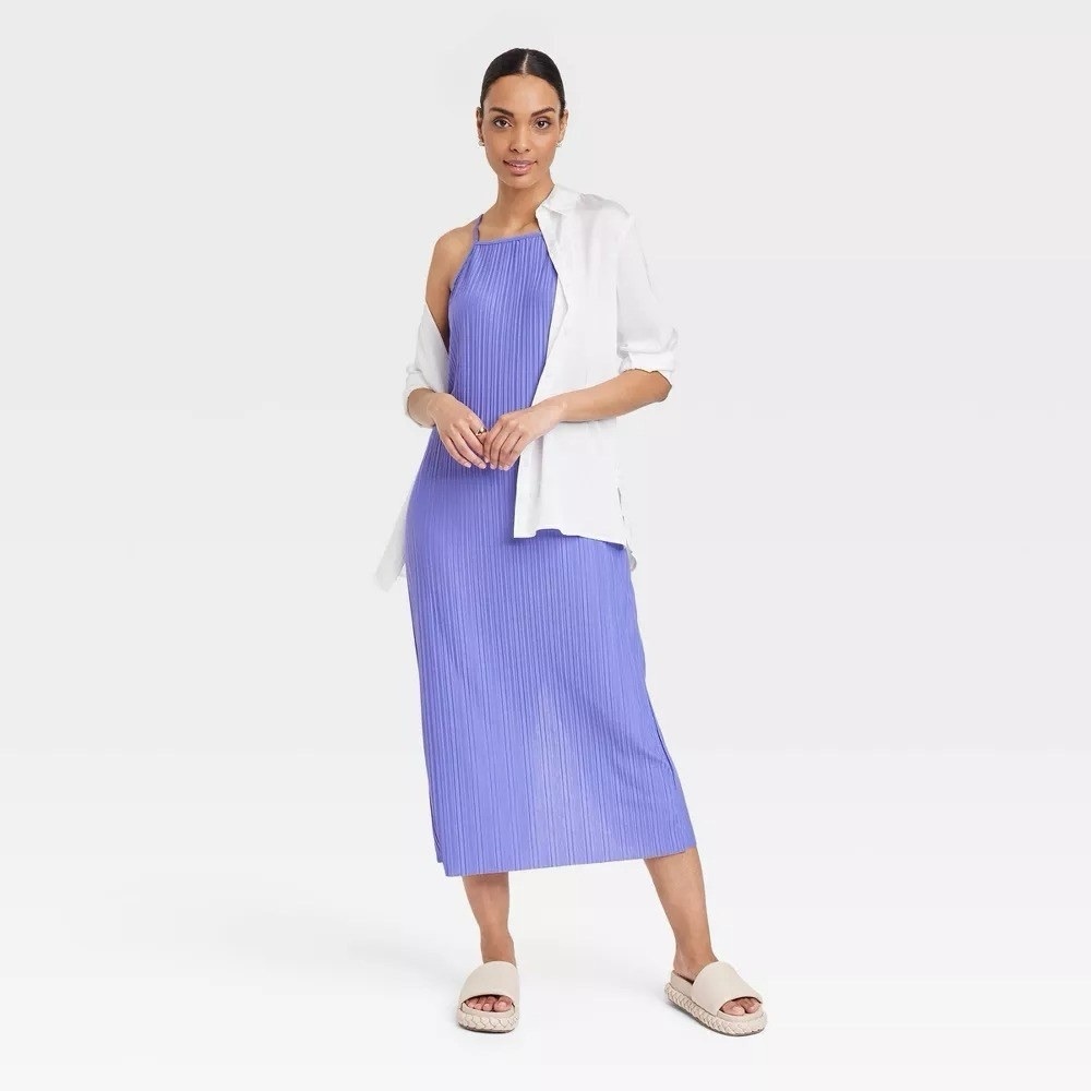 A New Day (Target) High Neck Midi Dress